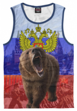 Майки Print Bar SRF 659834 may 2 Русский медведь