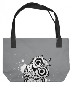 Пляжные сумки Print Bar OWL 151279 sup Бодрого утра