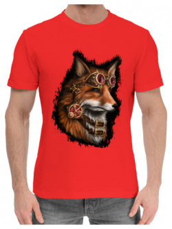 Хлопковые футболки Print Bar FOX 714683 hfu 2 Рыжий Лис