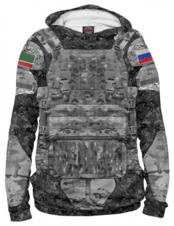 Худи Print Bar BLV 874854 hud Чеченский Батальон