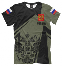 Футболки Print Bar SRF 800979 fut 2 Россия  герб