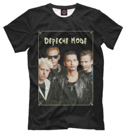 Футболки Print Bar DPM 982025 fut 2 Depeche Mode  Enjoy the Silence