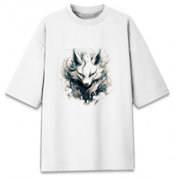 Хлопковые футболки оверсайз Print Bar FOX 652194 hfo 2 Хмурая лиса