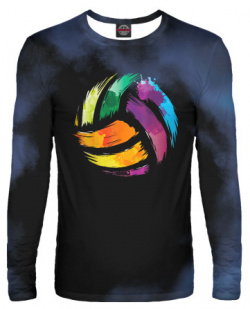 Лонгсливы Print Bar VLB 895810 lon 2 Colorful Volleyball Cute