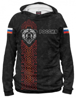 Худи Print Bar SRF 491118 hud Русский Медведь
