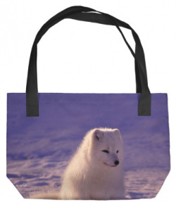 Пляжные сумки Print Bar FOX 170898 sup Полярная лисица