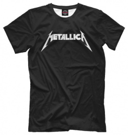 Футболки Print Bar MET 392735 fut 2 Metallica(на спине) Metallica