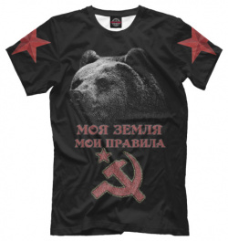 Футболки Print Bar SSS 967798 fut 2 Суровый Медведь из СССР