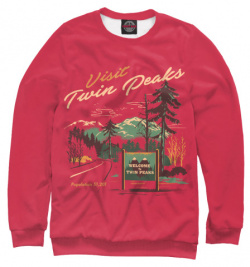 Свитшоты Print Bar TPS 410479 swi Visit Twin Peaks