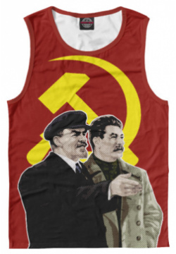 Майки Print Bar ISR 591988 may 2 Ленин Сталин
