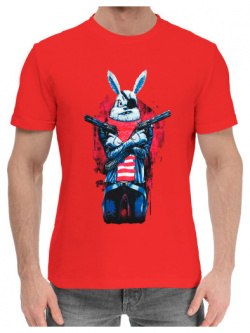 Хлопковые футболки Print Bar SOT 633094 hfu 2 Кролик с пистолетом