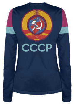 Лонгсливы Print Bar SSS 941261 lon 1 Олимпийка СССР