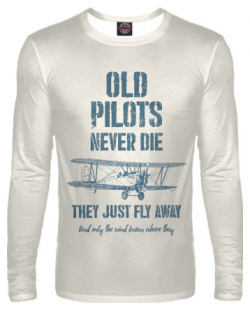 Лонгсливы Print Bar PIL 840871 lon 2 Старые пилоты не умирают