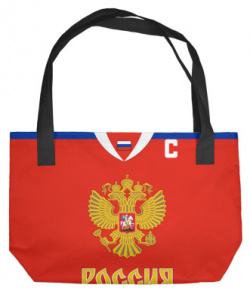 Пляжные сумки Print Bar HOK 429918 sup Овечкин Форма Сборной России 2018