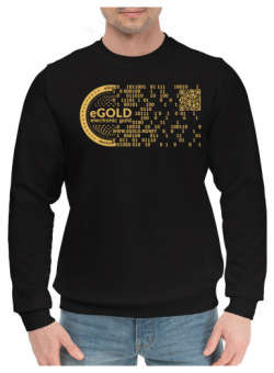 Хлопковые свитшоты Print Bar CRC 727625 hsw 2 Gold stablecoin eGOLD