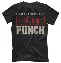 Футболки Print Bar FFD 590941 fut 2 Five Finger Death Punch