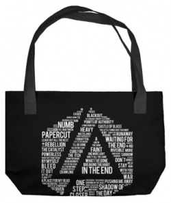 Пляжные сумки Print Bar LIN 563265 sup Песни Linkin Park