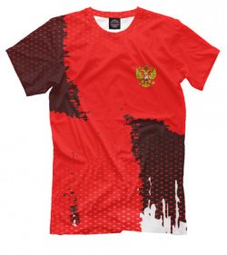 Футболки Print Bar SRF 343616 fut 2 Russia Sport Uniform