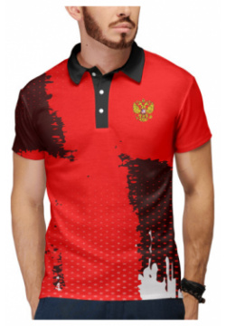 Поло Print Bar SRF 343616 pol 2 Russia Sport Uniform