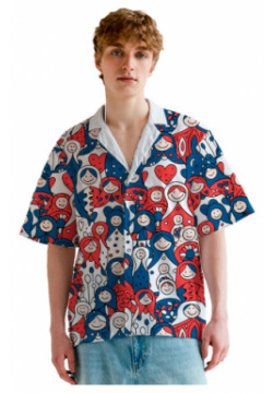 Гавайские рубашки Print Bar SVN 613022 grb 2 Русские матрешки