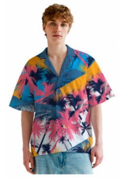 Гавайские рубашки Print Bar WIL 448854 grb 2 Лето