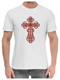 Хлопковые футболки Print Bar HRE 694369 hfu 2 Православный крестик