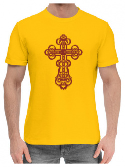 Хлопковые футболки Print Bar HRE 694369 hfu 2 Православный крестик