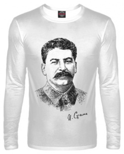 Лонгсливы Print Bar SLN 322285 lon 2 Товарищ Сталин