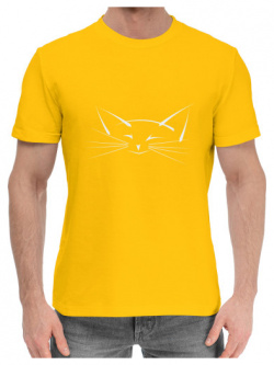Хлопковые футболки Print Bar CAT 907523 hfu 2 Котейка