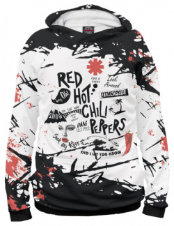 Худи Print Bar RED 163752 hud Hot Chili Peppers