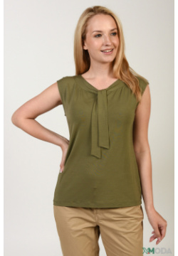 Топ Erfo Блуза женская зеленого цвета бренда