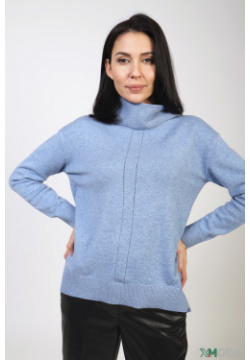 Водолазка Betty Barclay Пуловер женский голубого цвета от бренда, размер: 48 RU