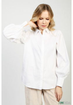 Рубашка с длинным рукавом Gerry Weber Блуза женская белого цвета от бренда