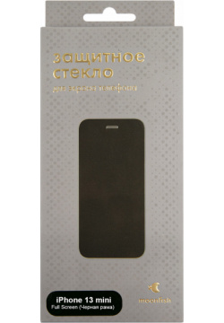 moonfish Стекло защитное для iPhone 13 mini Full Screen  черный MNF26762 З