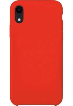 moonfish Чехол для iPhone XR  силикон красный MF LSC 007 Тонкий силиконовый