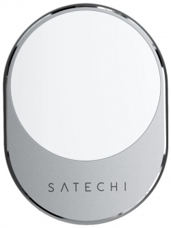 Satechi Автомобильное зарядное устройство Magnetic Wireless Car Charger  серый космос ST MCMWCM