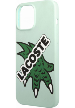 Lacoste Чехол Hard Paw для iPhone 13 Pro  мятный LCHC13LSLB На чехле изображён