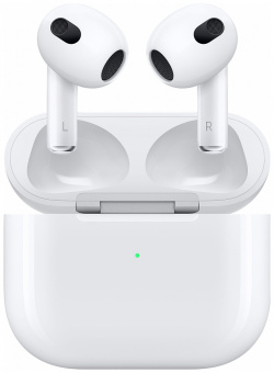 Apple Наушники AirPods (3 его поколения  2022) белые MME73