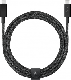 Native Union Кабель Belt Cable Pro USB С  2 4м нейлон черный C CSBK NP