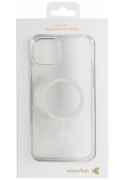 moonfish Чехол MagSafe для iPhone 14 Plus  прозрачный MNF32542