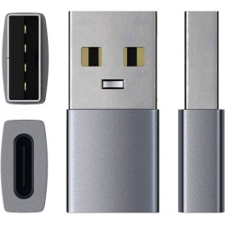 Satechi Адаптер USB A / C  «серый космос» ST TAUCM