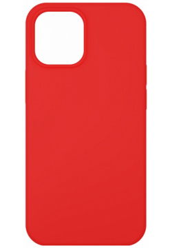 moonfish Чехол для iPhone 13 mini  силикон красный MF SC 003 Тонкий силиконовый