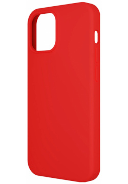 moonfish Чехол для iPhone 13 mini  силикон красный MF SC 003
