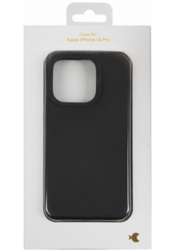 moonfish Чехол MagSafe для iPhone 14 Pro  силикон черный MNF32603 Стильный и