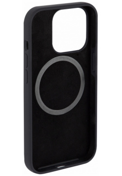 moonfish Чехол MagSafe для iPhone 14 Pro  силикон черный MNF32603