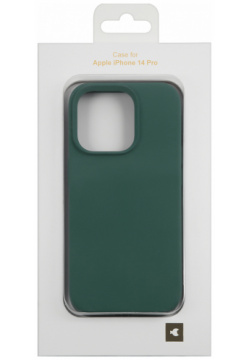 moonfish Чехол MagSafe для iPhone 14 Pro  силикон зеленый MNF32599