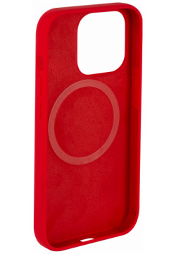 moonfish Чехол MagSafe для iPhone 14 Pro  силикон красный MNF32611