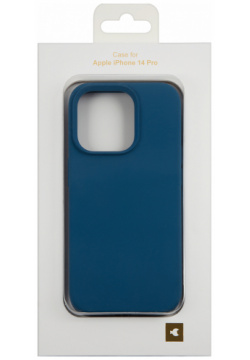 moonfish Чехол MagSafe для iPhone 14 Pro  силикон синий MNF32607 Стильный и