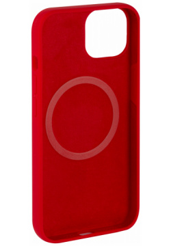 moonfish Чехол MagSafe для iPhone 14  силикон красный MNF32613