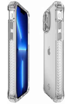 Itskins Чехол Hybrid Clear для iPhone 13 Pro Max  поликарбонат прозрачный AP2M HBMKC TRSP